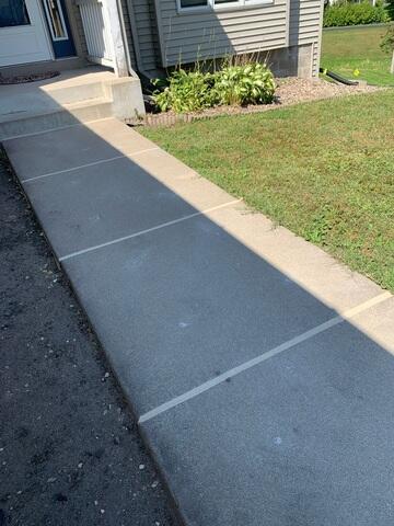 Our crew lifted the concrete with PolyLevel and sealed the joints with NexusPro