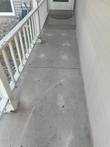 After our crew was done with the installation