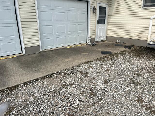 Before: Our Design Specialist, Nathan, recommended lifting the apron back to its original level.