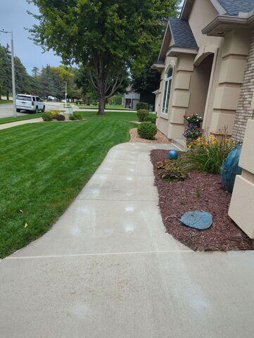 Our crew lifted the slabs using PolyLevel and sealed the joints with NexusPro