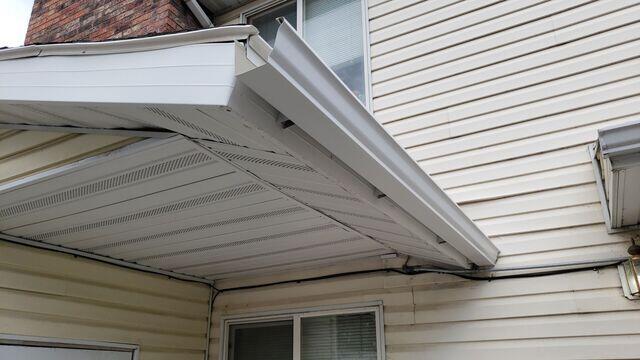 Installation of the basic gutter system
