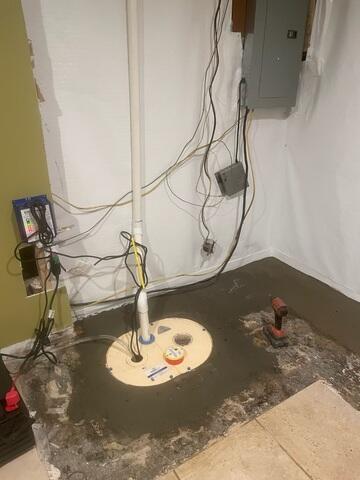 Super sump Plus installed along with the Water guard system and Clean Space.