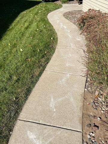 During: Our Foreman, Jordan, and his crew successfully installed all the products throughout the concrete.