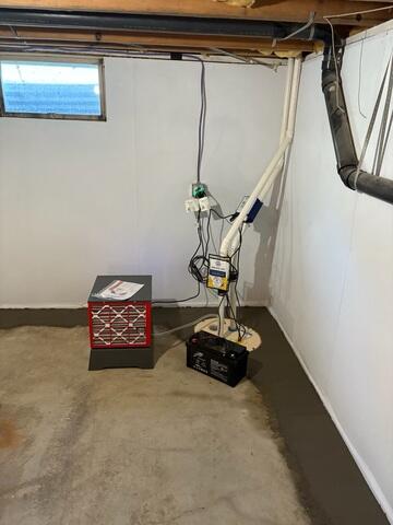 TripleSafe Sump Pump and SaniDry Sedona