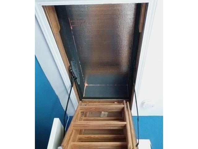 Now, the homeowner has a properly insulated and air-sealed attic, with a hatch cover that keeps the home's comfort exactly where it belongs.