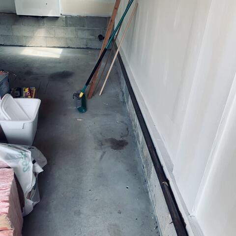 When drilling, we made sure to space the drill holes at least 15-18 inches apart. This ensures that the termiticide has enough room to spread out.