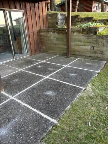During: Our Design Specialist, Nicola, recommended lifting and leveling the sidewalk with PolyLevel.