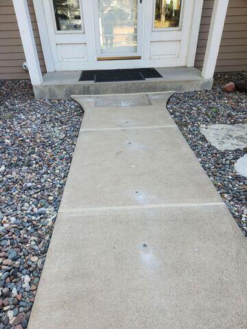 After our crew was done with the installation