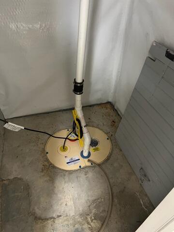 The crew also added our TripleSafe Sump Pump System to provide reliable protection against water seepage and flooding. With three levels of pumping power, including a battery backup, this system ensures continuous operation and long-term peace of mind.