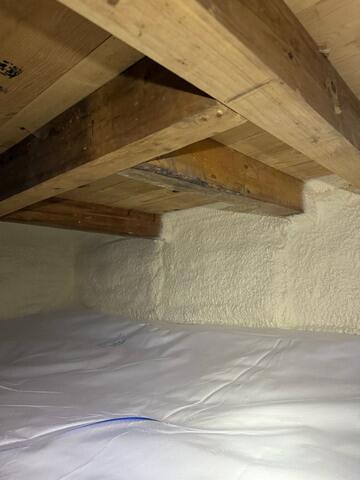 With our CleanSpace and Spray Foam Insulation, this crawl space is looking brand new. It is clean, dry and healthy and protected for years to come.