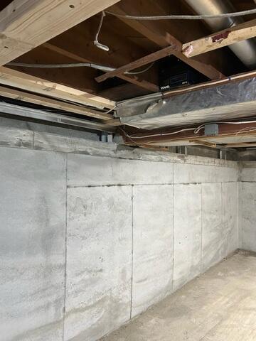 New StableLock Wall in Littleton, Maine.