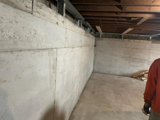 New StableLock Wall in Littleton, Maine.