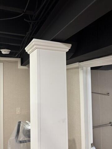 Updates beams and Ceiling