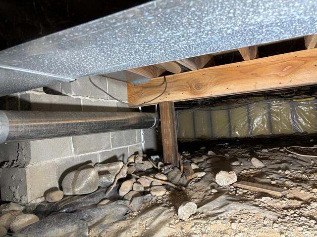 Before: Our Design Specialist, Daniel, recommended installing several SmartJacks throughout the basement.