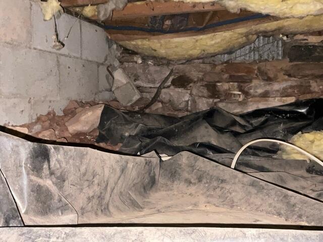 Crawl Space in need of repair and encapsulation