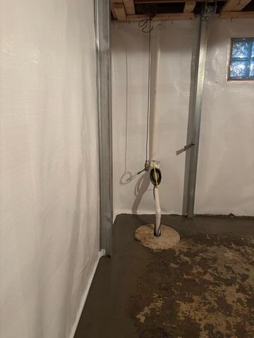 Finished install of the foundation and waterproofing challenges, this includes CleanSpace, Waterguard, Powerbrace and Iceguard