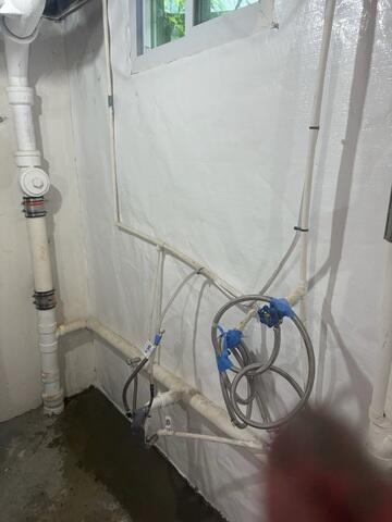 Waterguard System and Clean Space installed