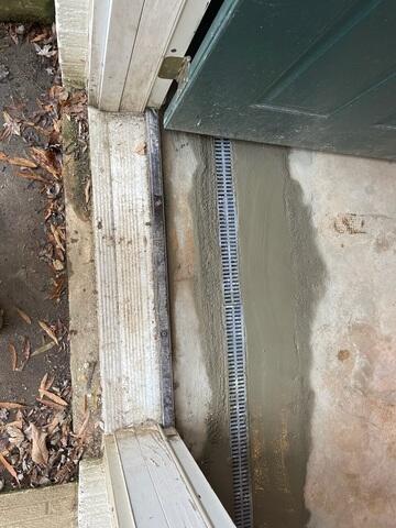 Trench Drain installed