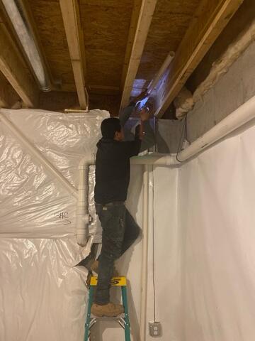 Installing the Waterguard system