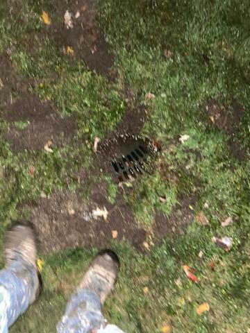 LawnScape™ Outlet:
A discreet discharge outlet is installed at the end of the drain line to safely disperse water away from the foundation while blending with the landscape.