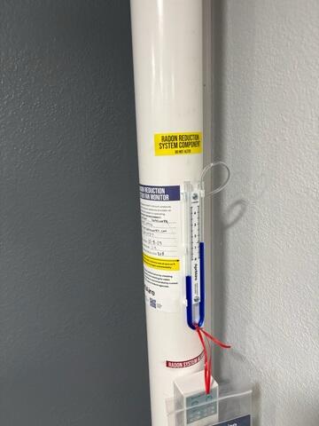 During: Jackson, our Radon Sales & Service Technician, recommended installing a Radon Mitigation System outside the home.