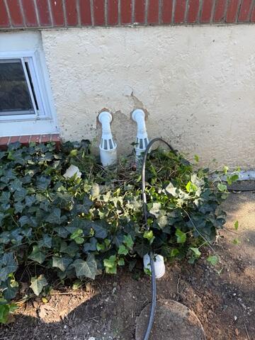 The IceGuard Discharge Line directs water safely away from the home's foundation while preventing freezing or blockage, ensuring effective exterior drainage and long-term protection against moisture intrusion.