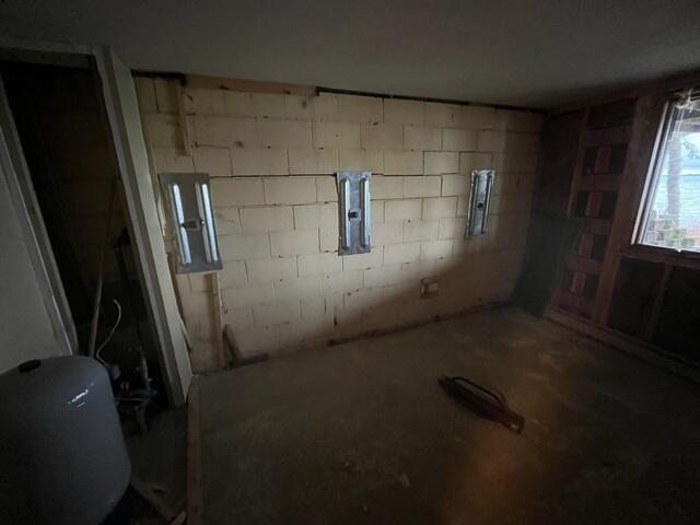 After our crew installed the GeoLock wall anchors.