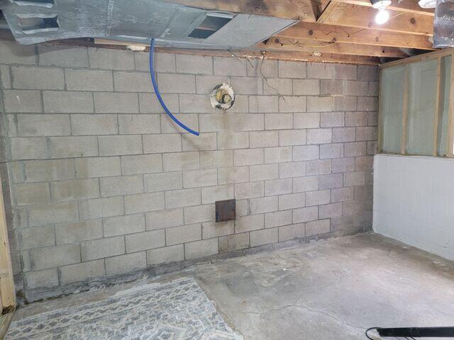 The wall before it was stabilized with our GeoLock