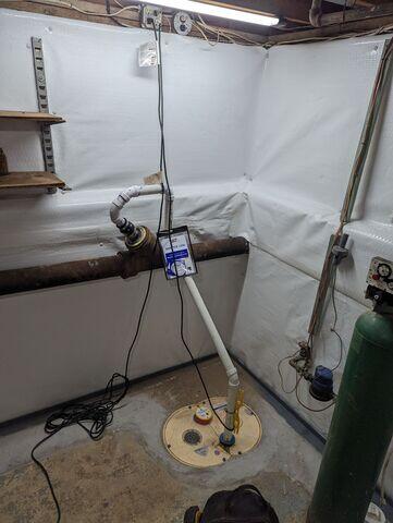 TripleSafe was installed to take on heavy amounts of water and protect with its three pumps.