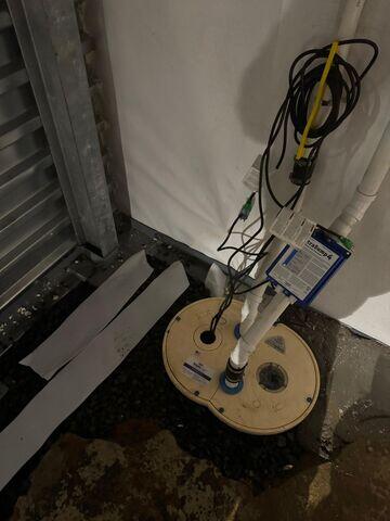 TripleSafe was installed to provide the utmost water protection to the basement with its three pumps