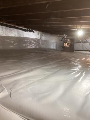 Crawl Space Transformation in...