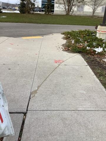 This professional repair immediately improves the church's curb appeal while creating a watertight seal that safeguards the concrete from long-term weather damage and costly deterioration.