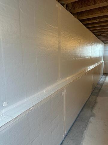 CleanSpace Wall Panels were installed to create a durable, moisture-resistant interior finish. They protect walls from future water exposure, prevent mold growth, and create a cleaner, healthier basement environment that's easy to maintain and built to last.