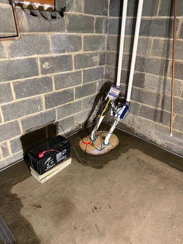 Our TripleSafe Sump Pump System was added to provide reliable, multi-level pumping power. With three pumps working together, it offers continuous protection, even during heavy storms or pump failures, keeping the basement dry in any situation.