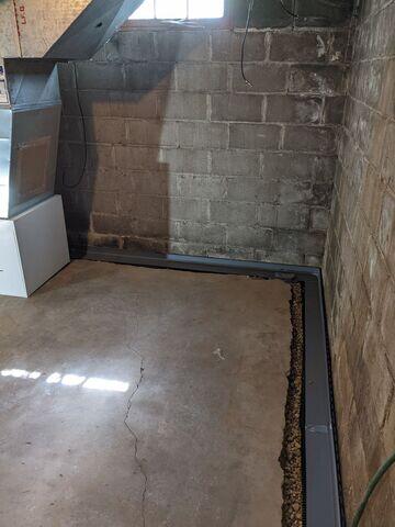 Our crew installing WaterGuard