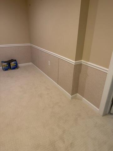 EverLast Wall Panels were installed to replace moisture-prone wall materials with a durable, mold-resistant alternative.