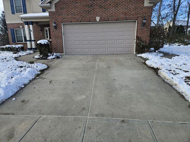This photo was taken after we finished the project. The driveway looks a thousand times better, and more importantly, it will stay that way.