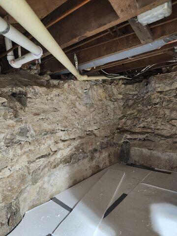 During: Our Foreman, Lane, and his crew encapsulated the crawl space using Drainage Matting and CleanSpace.