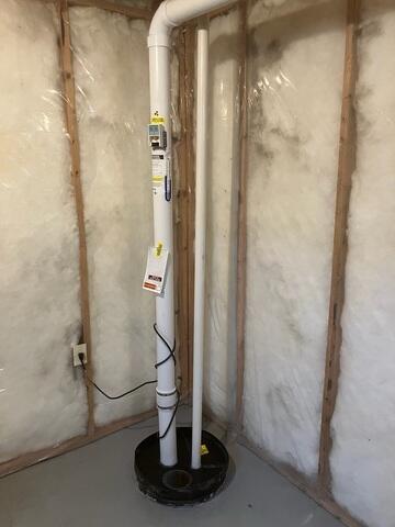 During: Our Foreman, Gus, and his crew installed the system in the home.