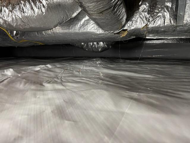 Designed to fully encapsulate the crawl space, our CleanSpace System blocks humidity and ground moisture, creating a sealed environment that protects the home's foundation and improves indoor air quality.