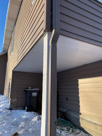 After: The homeowner was given peace of mind knowing their deck had the proper stability.