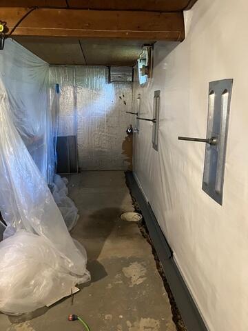 During: Our Formean, Arturo, and his crew installed all the products throughout the basement.
