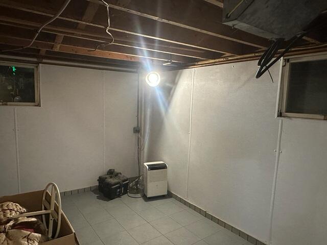 BrightWall Basement Wall Panels were installed to create a highly durable, moisture-resistant barrier along the basement walls.