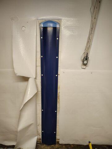 The crew also placed our Window WellDuct System to prevent water from entering around basement windows, effectively managing runoff and protecting the basement from leaks and potential structural issues.