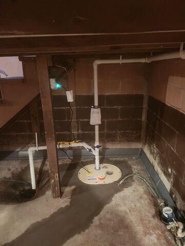 After: The homeowner was delighted with the work completed by Lane and his crew.