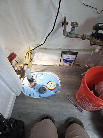 The SmartSump System was selected for its reliable, automated water removal capabilities. Engineered to respond quickly to rising water levels, it ensures the basement stays dry even during heavy rainfall.