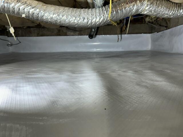 After: The homeowner was given peace of mind knowing their crawl space was properly repaired.