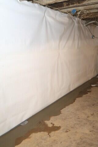 Our CleanSpace panels prevent moisture from passing through the foundation walls while directing any wall seepage down into the WaterGuard system below. WaterGuard then captures groundwater along the basement perimeter and safely channels it away before it can reach the floor, keeping the basement dry, protected, and free from water damage.