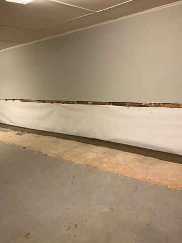 CleanSpace seals basement walls to block out moisture, humidity, and odors. This durable vapor barrier helps create a cleaner, healthier, and drier basement environment.
