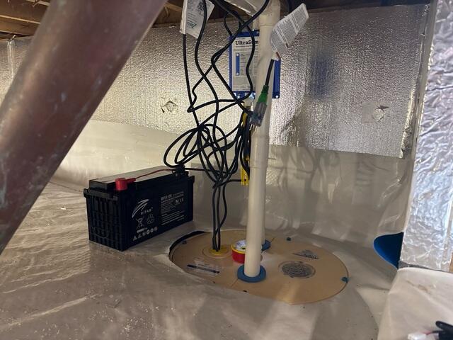 TripleSafe was installed to provide the ultimate protection from flooding with its three pumps.